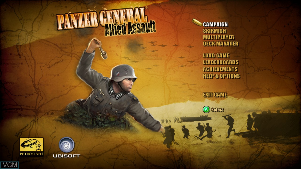 Panzer General - Allied Assault for Microsoft Xbox 360 - The Video